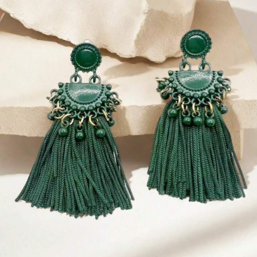 Mirage Tassels (Green)