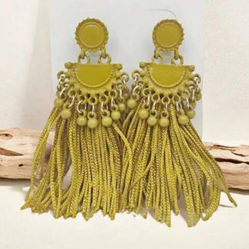 Mirage Tassels (Mustard)