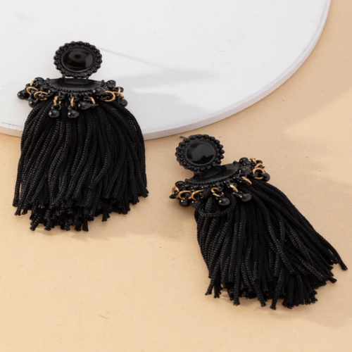 Mirage Tassels (Black)