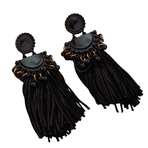 Mirage Tassels (Black)