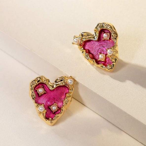 Bubble Heart Pearls