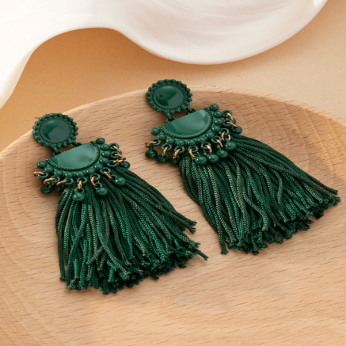Mirage Tassels (Green)