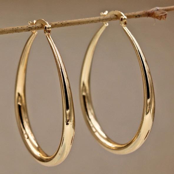 Oval Hoops